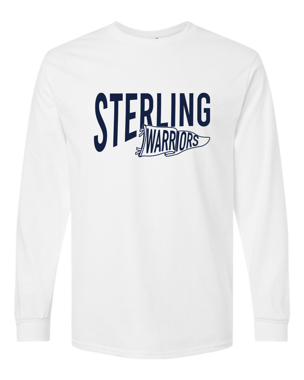 Warrior Pennant Long Sleeve Shirt | SHS Spirit Wear