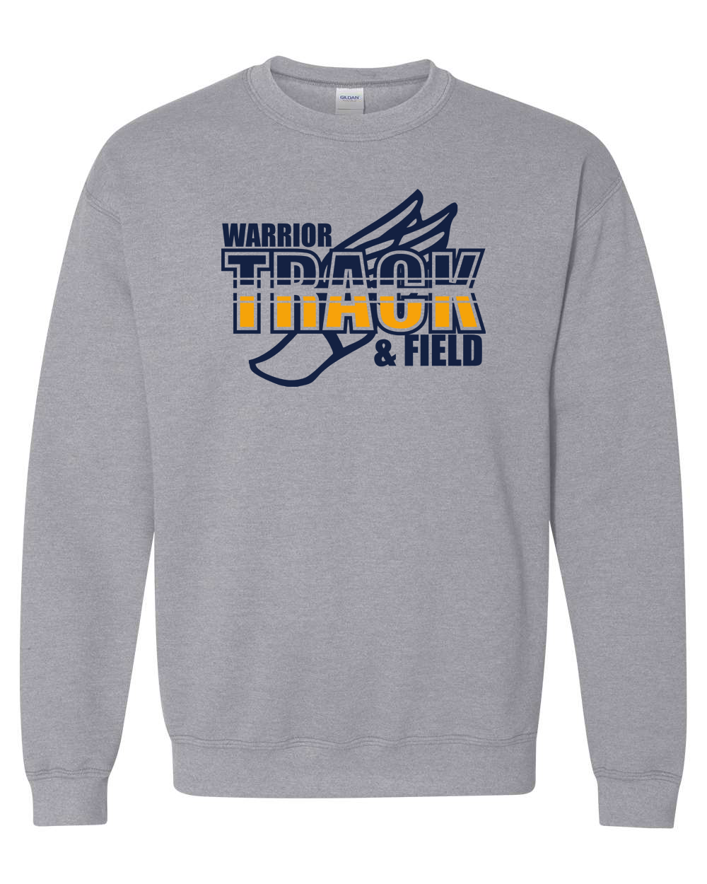 Warrior Track and Field Crewneck Sweatshirt | SHS Spirit Wear
