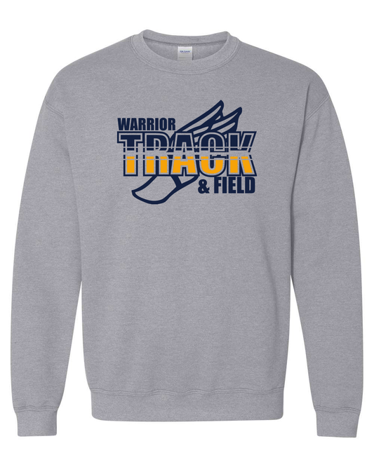 Warrior Track and Field Crewneck Sweatshirt | SHS Spirit Wear