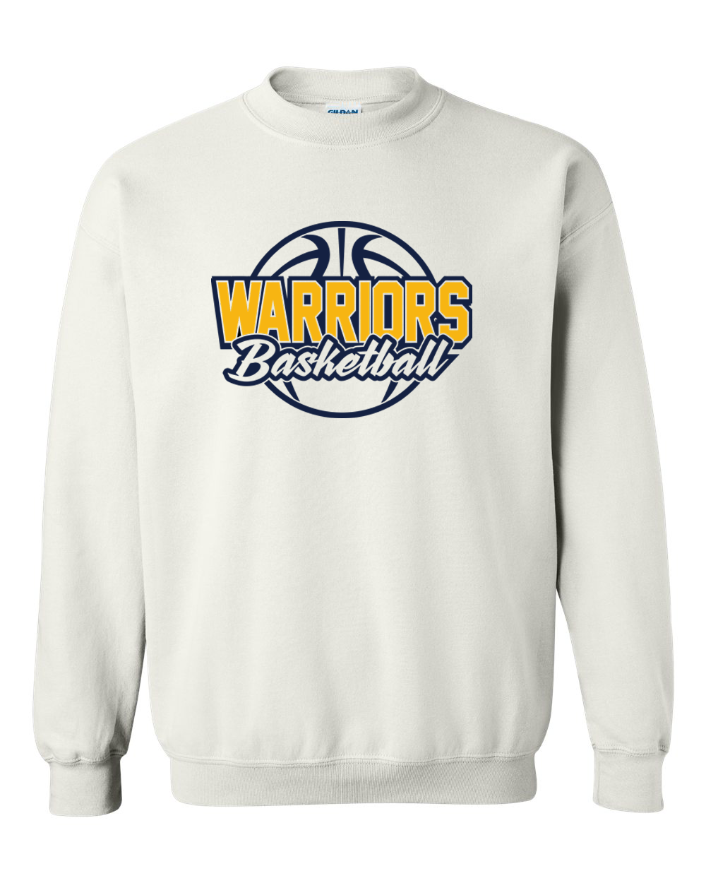 Warriors Basketball Sterling Crewneck Sweatshirt | SHS Spirit Wear