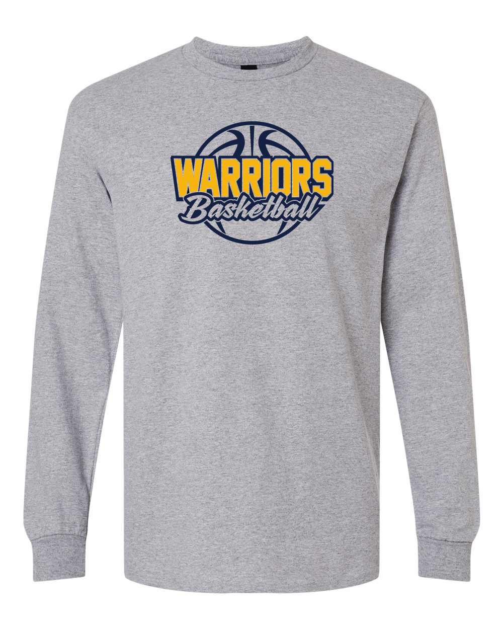 Warriors Basketball Sterling Long Sleeve Shirt | SHS Spirit Wear