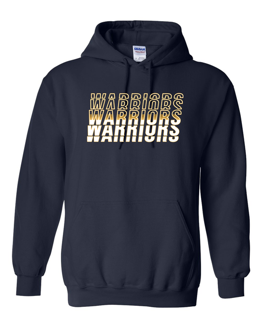 Warriors Half Repeat Hoodie | SHS Spirit Wear