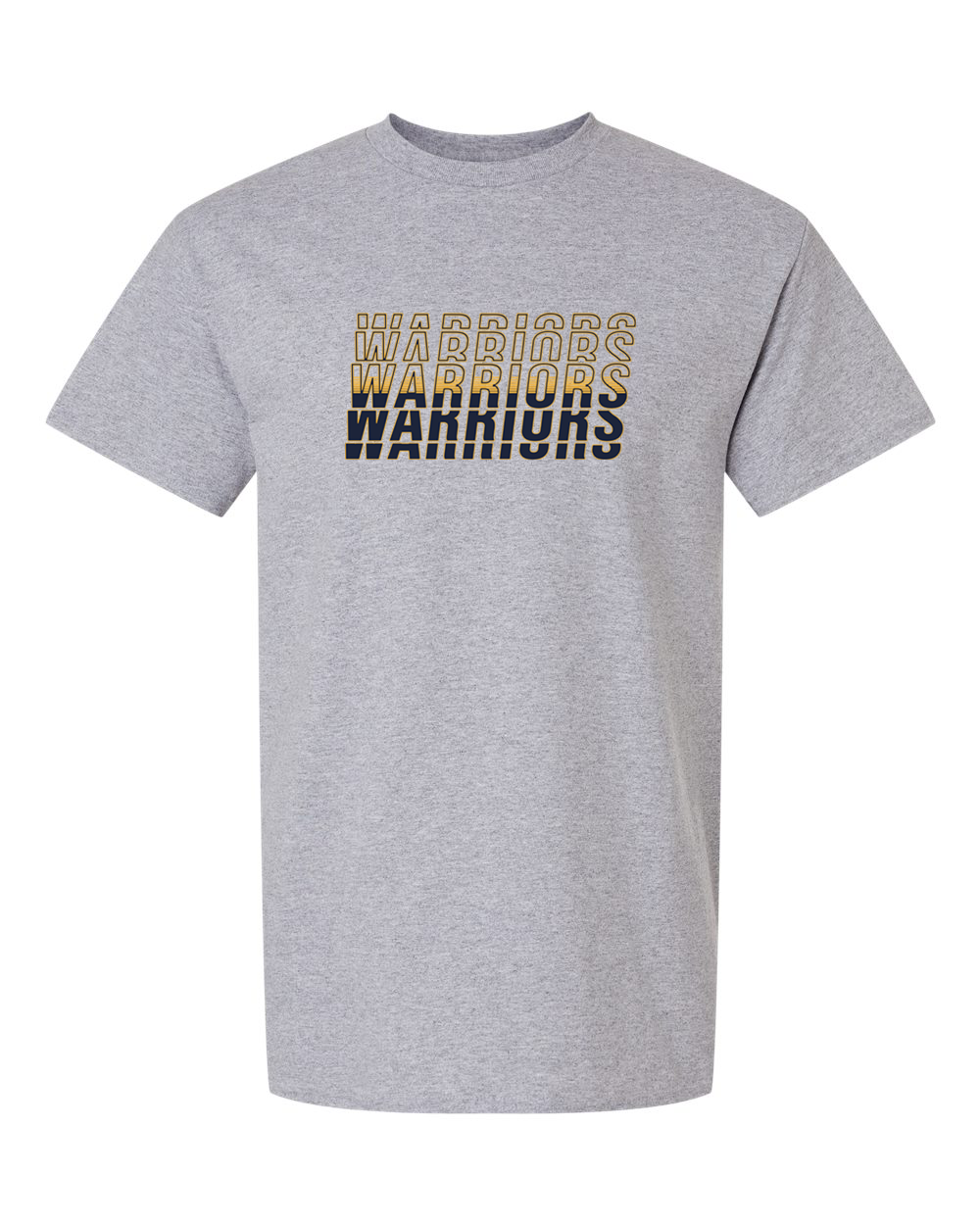 Warriors Repeat Sterling T-Shirt | SHS Spirit Wear