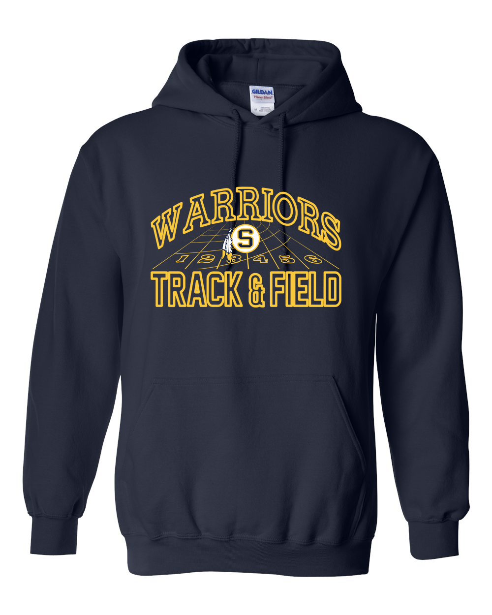 Warriors Track & Field Hoodie | SHS Spirit Wear