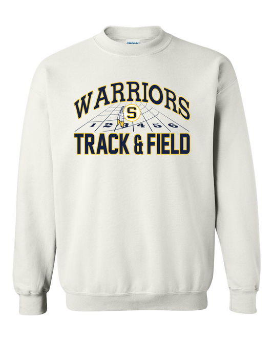 Sterling Warriors Track & Field Crewneck Sweatshirt | SHS Spirit Wear