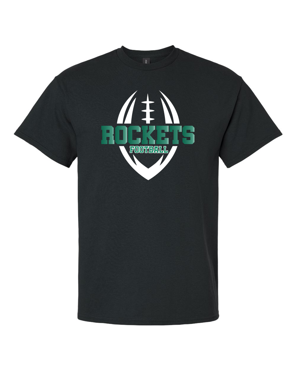Rock Falls Rockets Football Icon T-Shirt | RFHS Spirit Wear