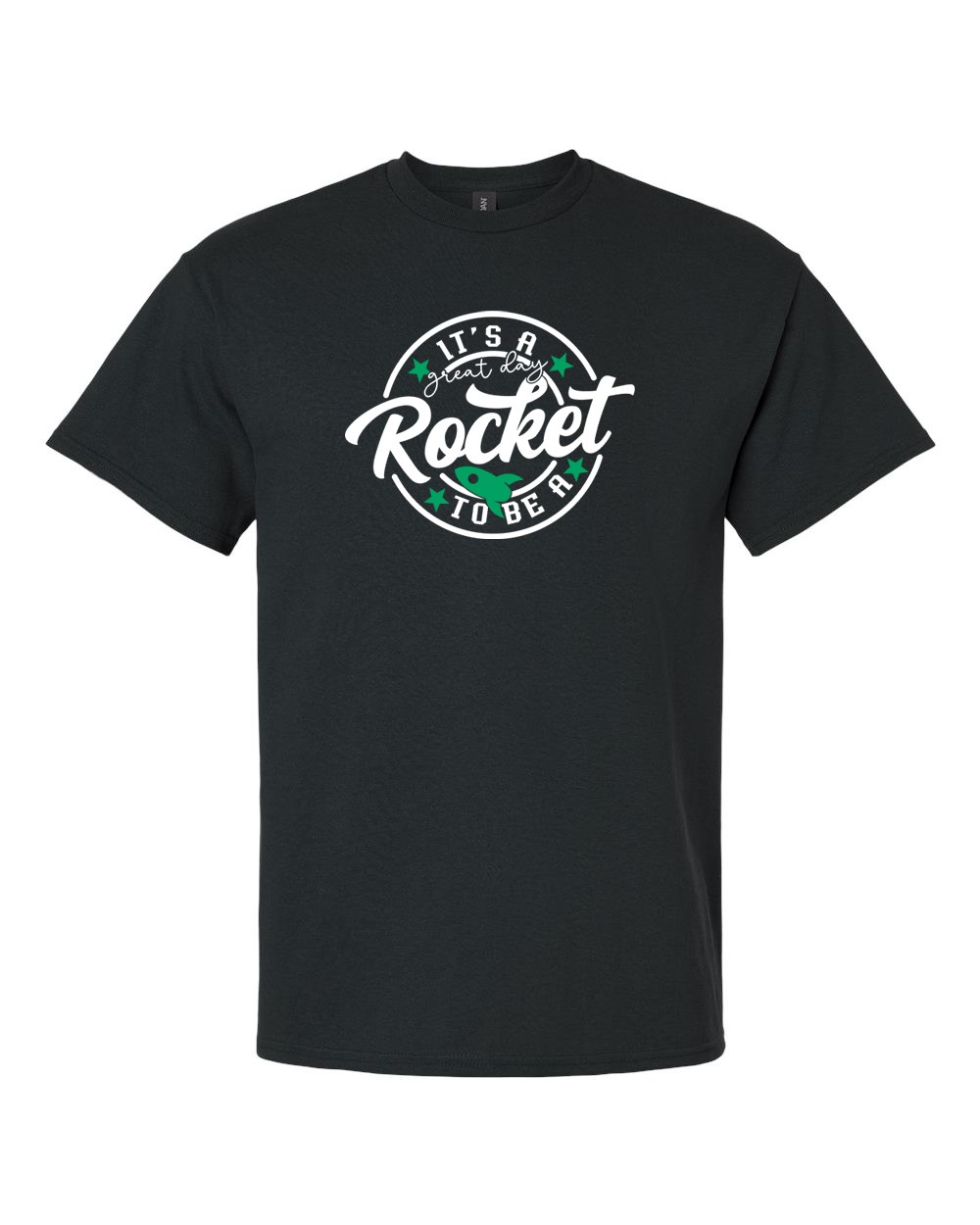 It's a Great Day to Be a Rocket Rock Falls T-Shirt | RFHS Spirit Wear
