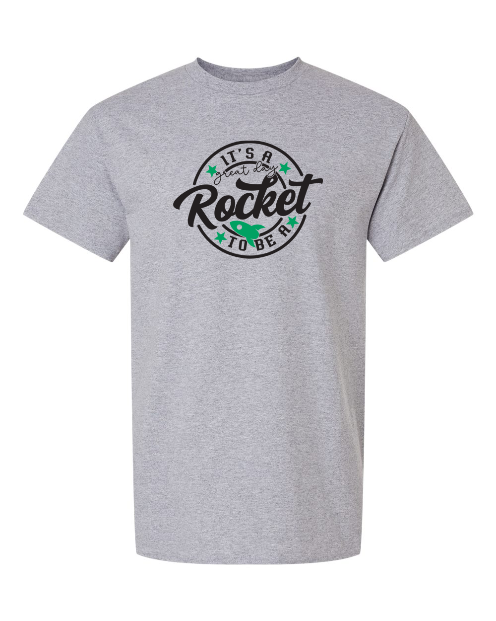It's a Great Day to Be a Rocket Rock Falls T-Shirt | RFHS Spirit Wear