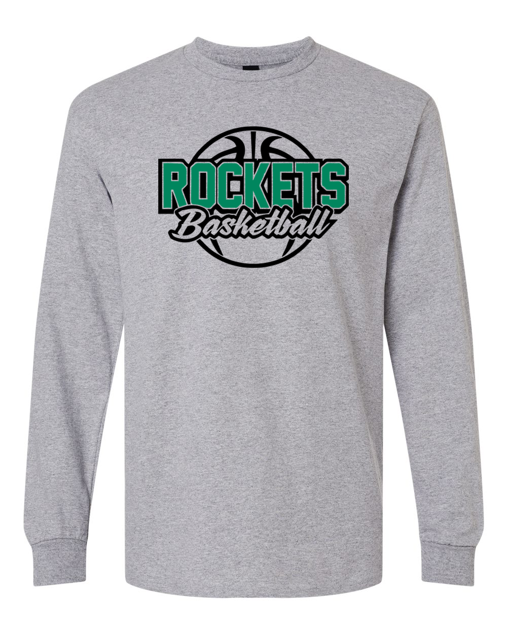 Rock Falls Rockets Basketball Long Sleeve Shirt | RFHS Spirit Wear