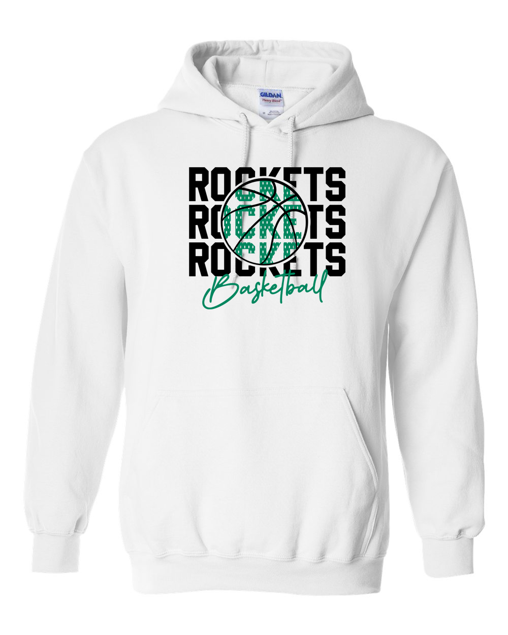 Rock Falls Rockets Basketball Jersey Hoodie | RFHS Spirit Wear