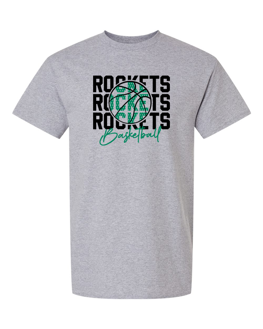 Rock Falls Rockets Basketball Jersey T-Shirt | RFHS Spirit Wear