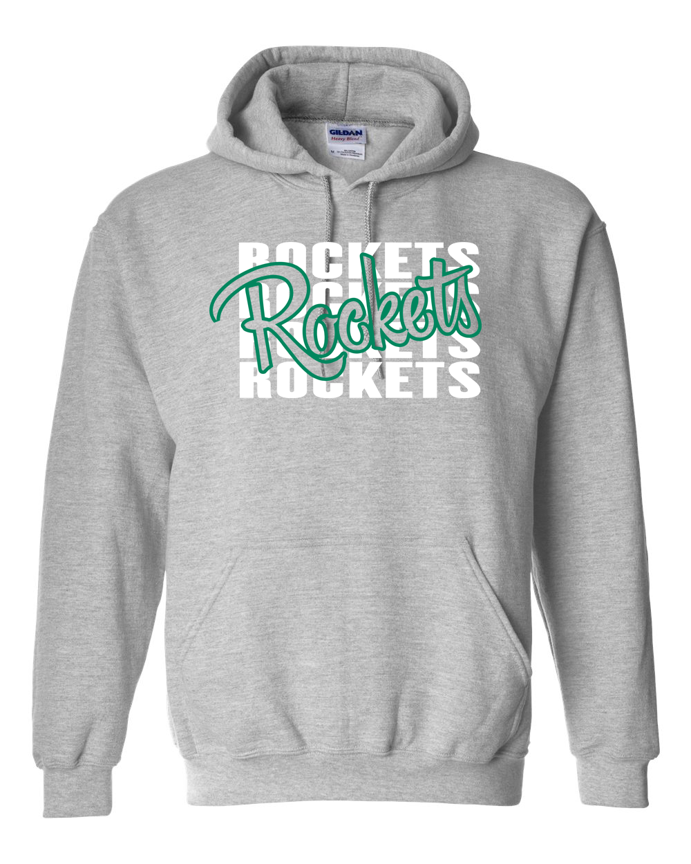 Rockets Repeat Rock Falls Hoodie | RFHS Spirit Wear