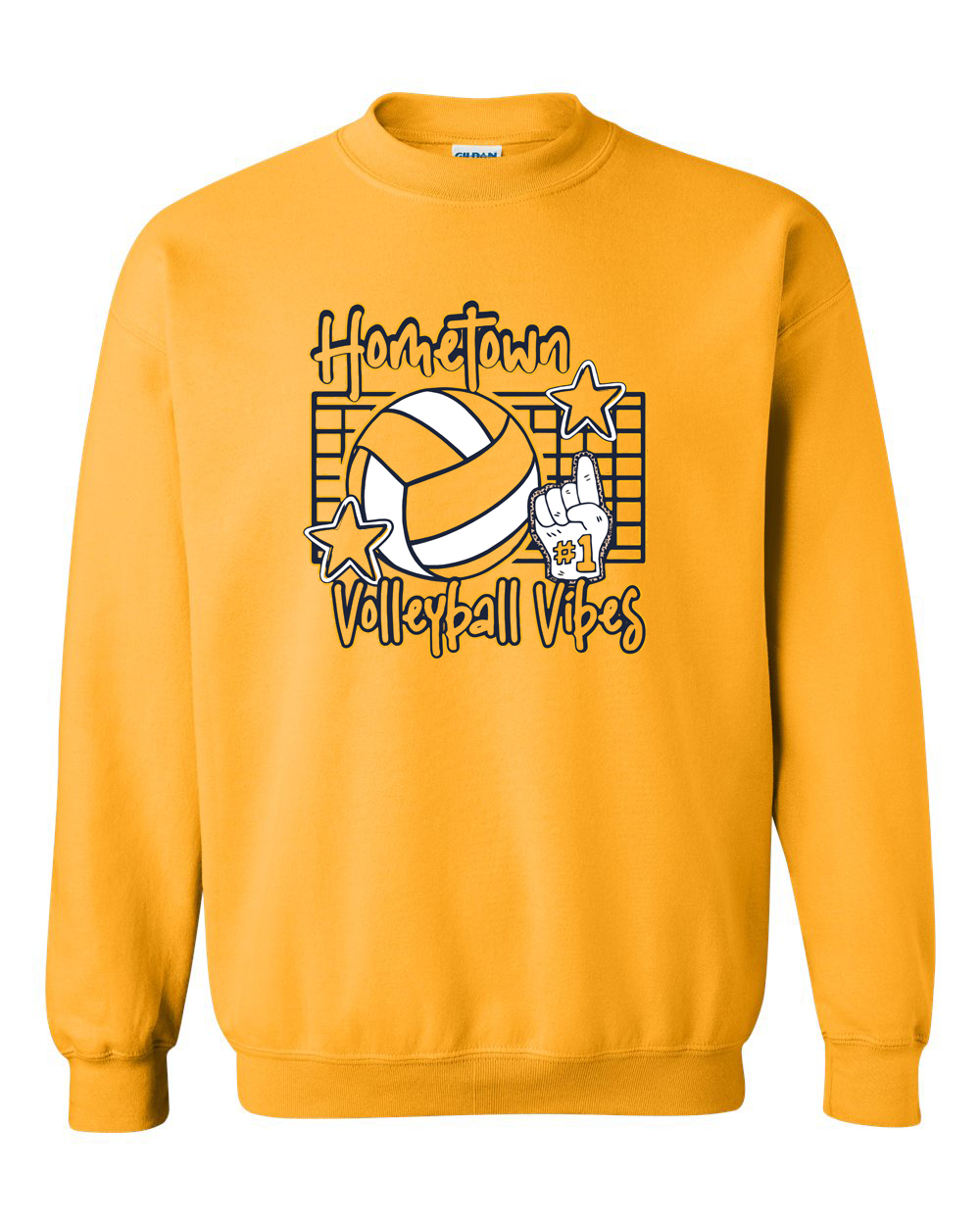 Sterling Hometown Volleyball Vibes Crewneck Sweatshirt | SHS Spirit Wear