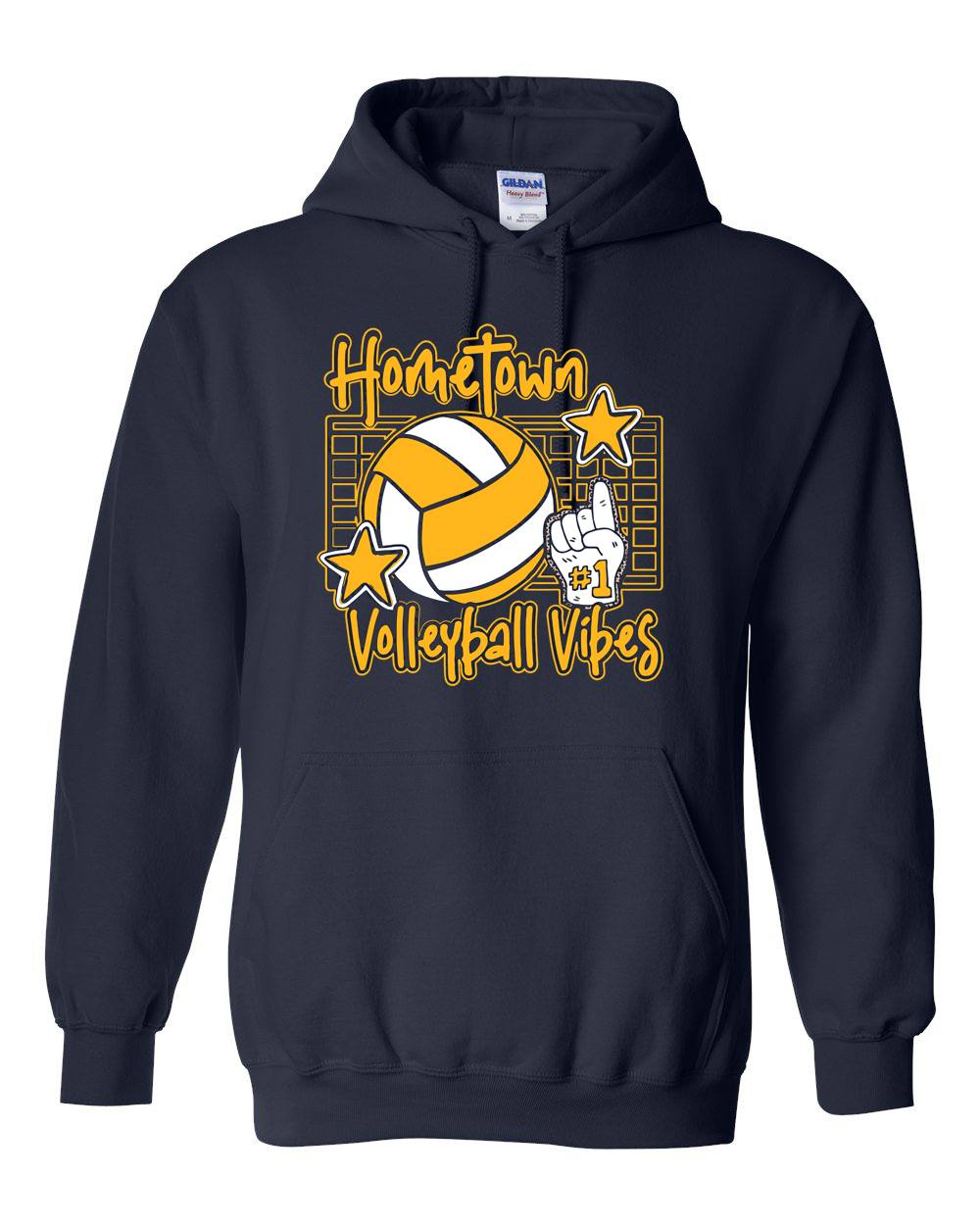 Sterling Hometown Volleyball Vibes Hoodie | SHS Spirit Wear