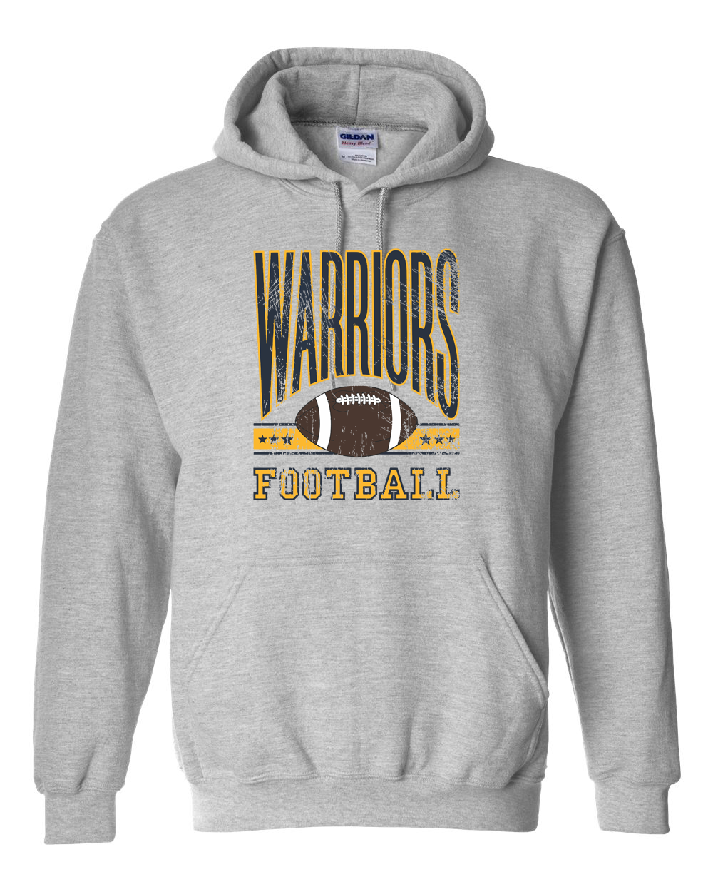 Sterling Warriors Vintage Football Hoodie | SHS Spirit Wear