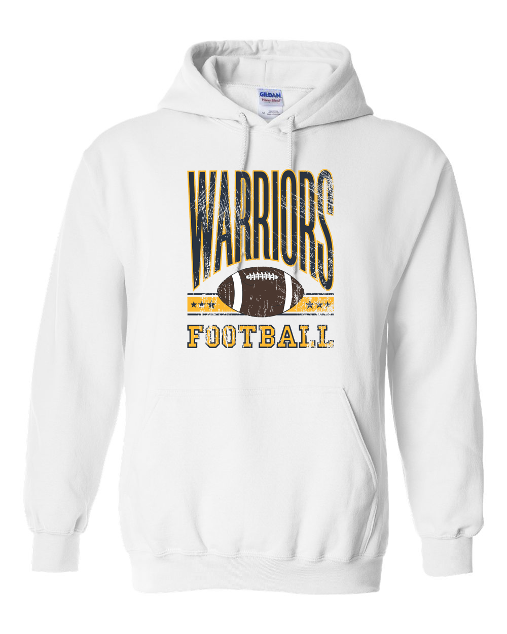 Sterling Warriors Vintage Football Hoodie | SHS Spirit Wear