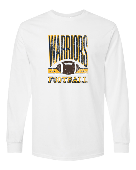 Sterling Warriors Vintage Football Long Sleeve Shirt | SHS Spirit Wear