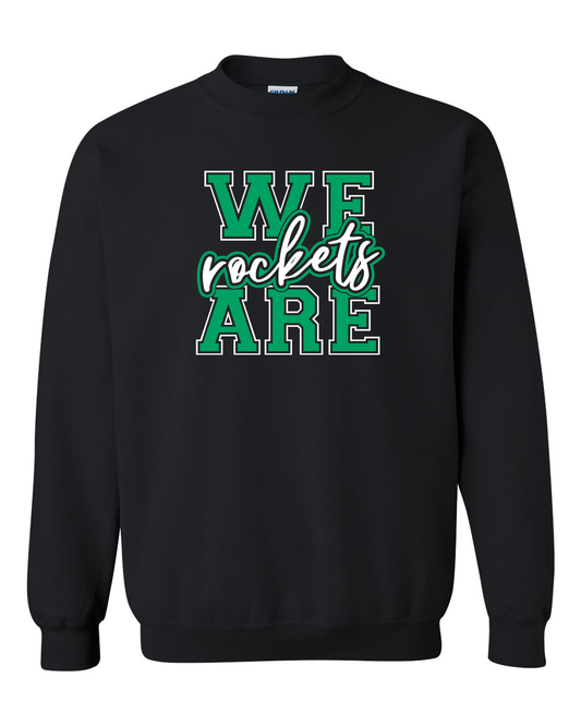 We Are Rockets Rock Falls Crewneck Sweatshirt | RFHS Spirit Wear