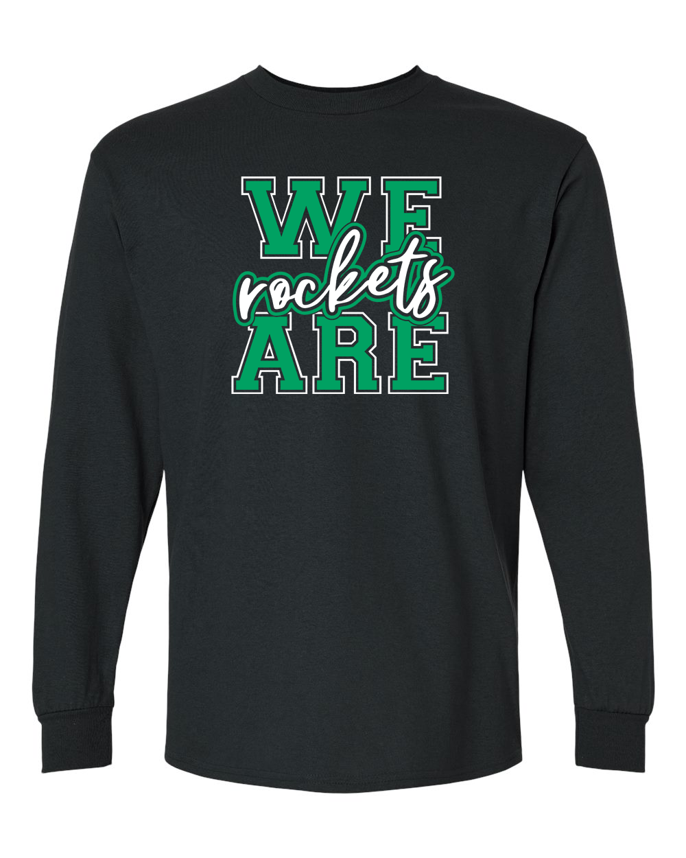 We Are Rockets Rock Falls Long Sleeve Shirt | RFHS Spirit Wear