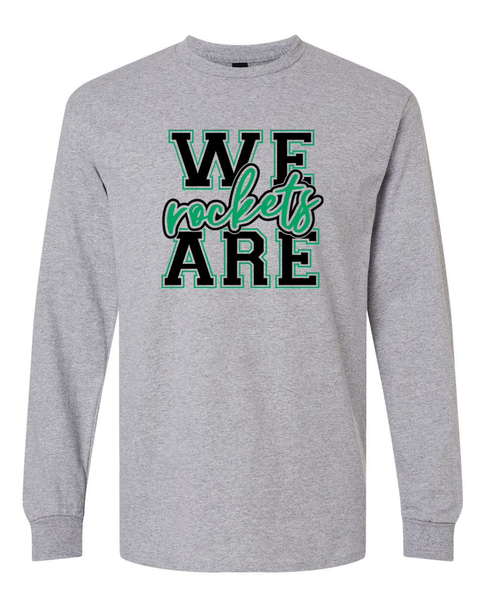 We Are Rockets Rock Falls Long Sleeve Shirt | RFHS Spirit Wear