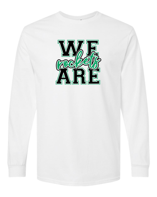 We Are Rockets Rock Falls Long Sleeve Shirt | RFHS Spirit Wear